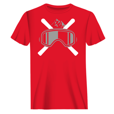 Ski Goggles T-Shirt for Men